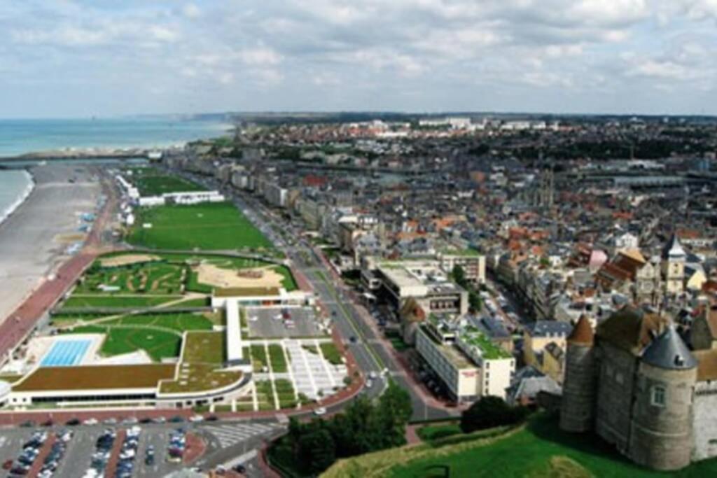 L'Agapanthe 3 étoiles Joli appartement en bord de mer Dieppe Esterno foto