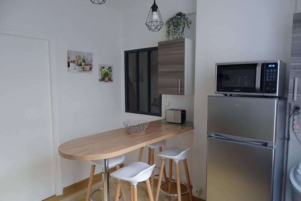 L'Agapanthe 3 étoiles Joli appartement en bord de mer Dieppe Esterno foto